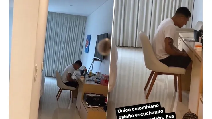 Cuadrado le pegó una 'boleteada' monumental a Jeison Murillo mientras cantaba