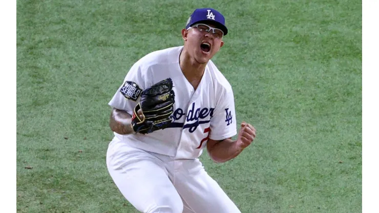 Julio Urías, pitcher mexicano de los Dodgers
