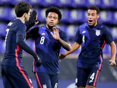 Estados Unidos regresa al triunfo goleando en amistoso a Panamá