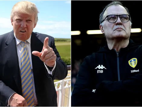 El épico trolleo del Leeds United de Marcelo Bielsa a Donald Trump