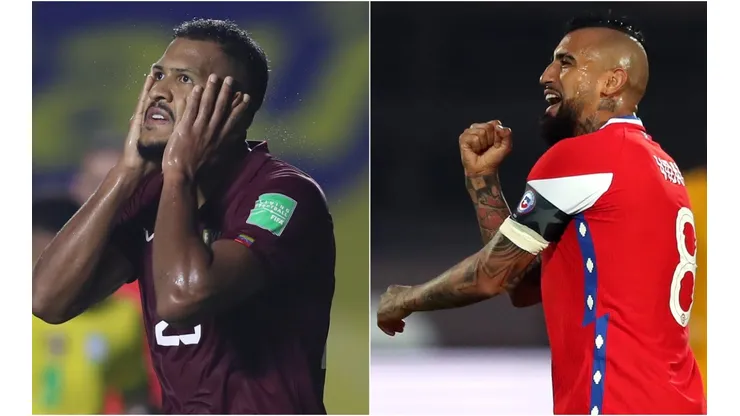 Venezuela vs. Chile juegan por la fecha 4 de las Eliminatorias a Qatar 2022 este martes (Getty Images)