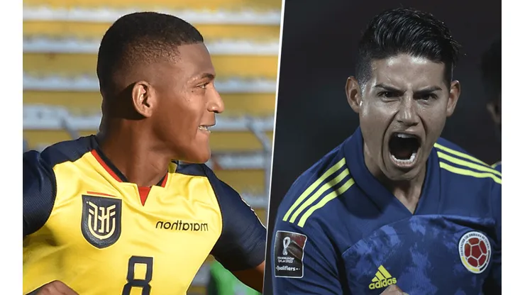 Ecuador vs. Colombia por las Eliminatorias Sudamericanas.