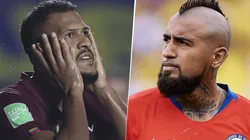 Venezuela y Chile chocan por las Eliminatorias.