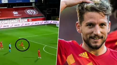 Golazo extraordinario de Dries Mertens.