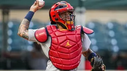 Yadier Molina, receptor de los Cardinals