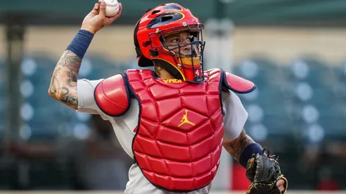 Yadier Molina, receptor de los Cardinals