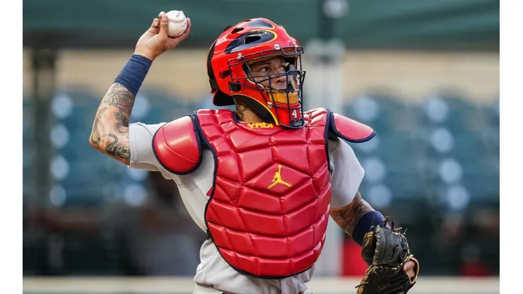 Yadier Molina, receptor de los Cardinals