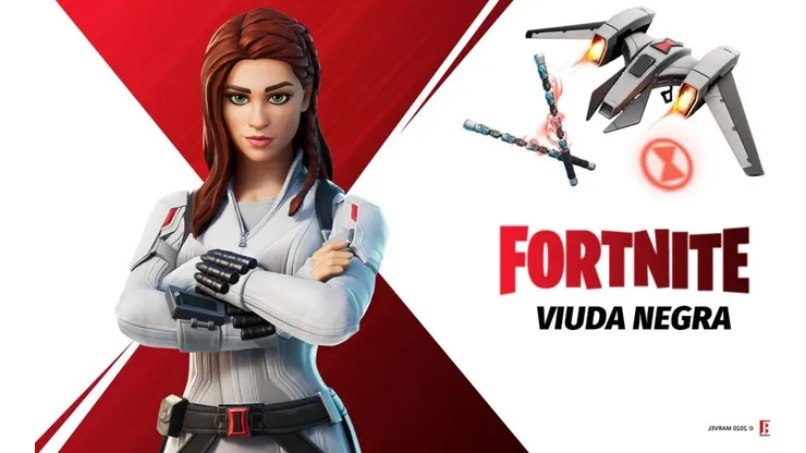 El traje blanco de Black Widow llega a la Tienda de Fortnite ¡Disponible por tiempo limitado!