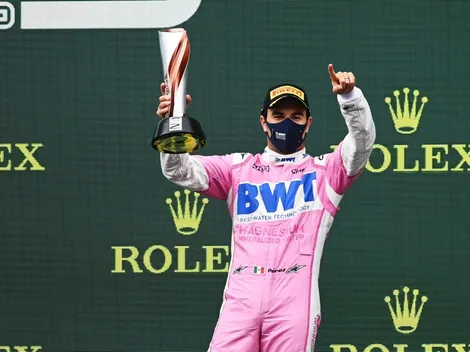 Checo Pérez se sube al podio en el Gran Premio de Turquía
