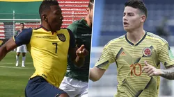 Ecuador se mide con Colombia por las Eliminatorias Sudamericanas.