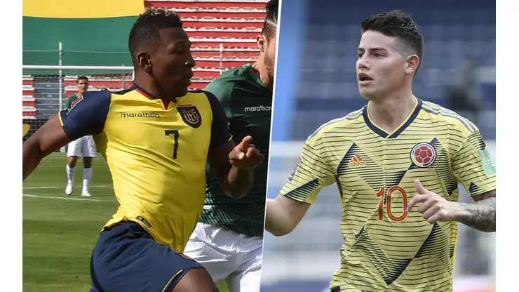 Ecuador se mide con Colombia por las Eliminatorias Sudamericanas.