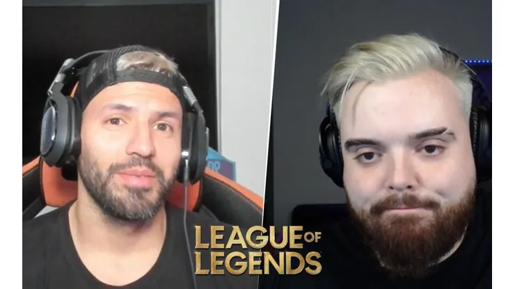 El Kun Agüero desafió a Ibai a un 1v1 en League of Legends ¡Y le ganó!