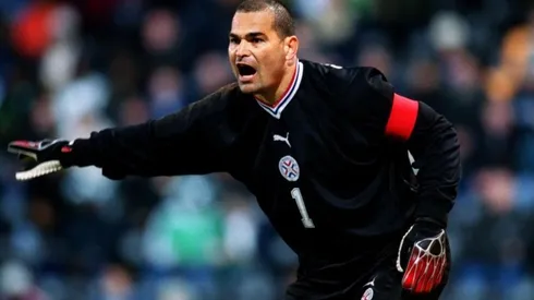 José Luis Chilavert en el seleccionado paraguayo.