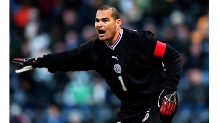 José Luis Chilavert en el seleccionado paraguayo.