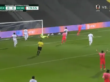Gol de Corea: México erró varios goles y lo paga caro