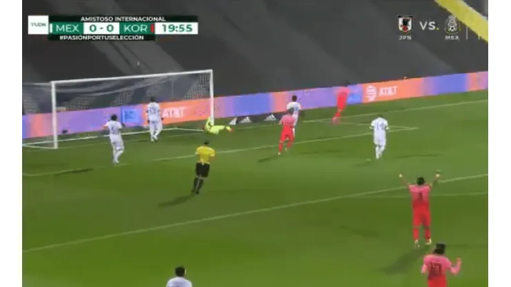 Corea golpeó primero contra el Tri