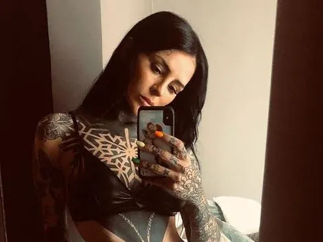 La hija de Marcelo Tinelli subió foto en ropa interior: "El vino te da curvas"