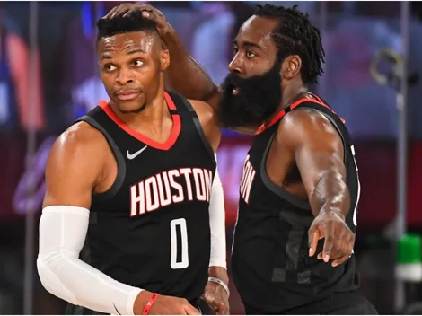 ¿Entonces? Westbrook dijo que quiere seguir jugando junto a Harden