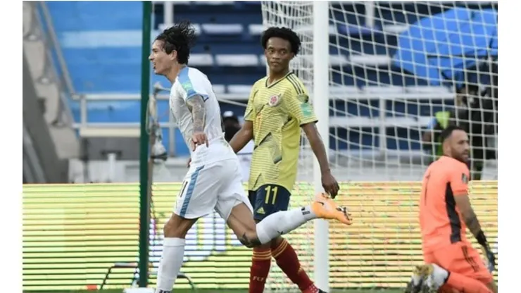 Estas son las calificaciones de los jugadores de Colombia en el juego vs Uruguay