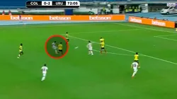 Es baile: Núñez puso el 3 a 0 y Uruguay ya golea a Colombia