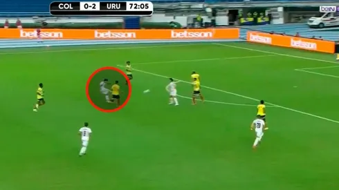 Es baile: Núñez puso el 3 a 0 y Uruguay ya golea a Colombia
