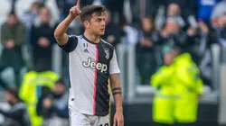 Paulo Dybala durante un partido de Juventus.
