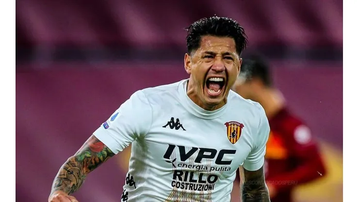 Gianluca Lapadula es el 9 de Benevento.