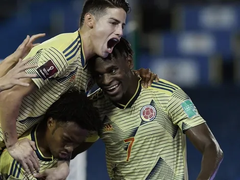 Confirmada: alineación titular de la Selección Colombia frente a Uruguay