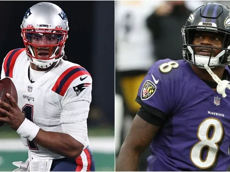 El complejo de inferioridad de Cam Newton con Lamar Jackson