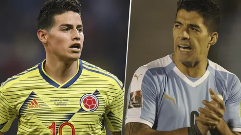 Colombia vs. Uruguay (Fotos: Getty Images)