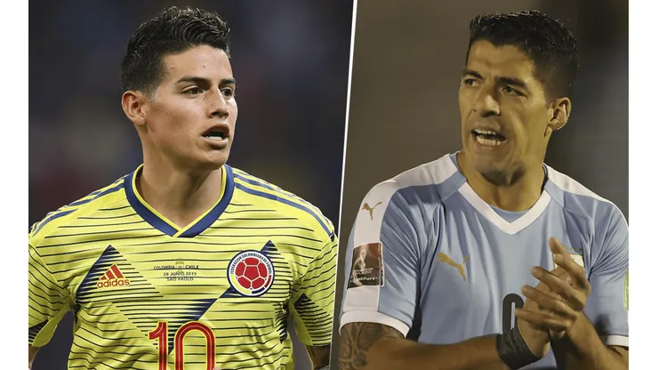Colombia vs. Uruguay (Fotos: Getty Images)