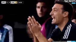 A Argentina le anularon el 2 a 1 y Scaloni explotó contra el árbitro: "¿Qué cobrás?"