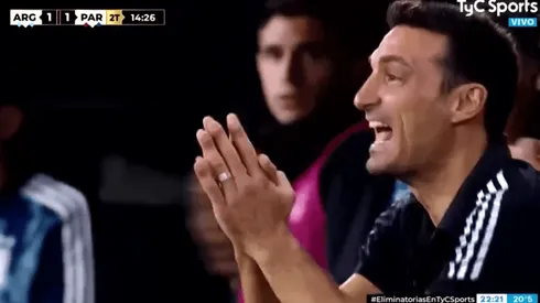 A Argentina le anularon el 2 a 1 y Scaloni explotó contra el árbitro: "¿Qué cobrás?"