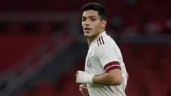 Raúl Jiménez es la carta de gol en la Selección mexicana. Fuente: Getty