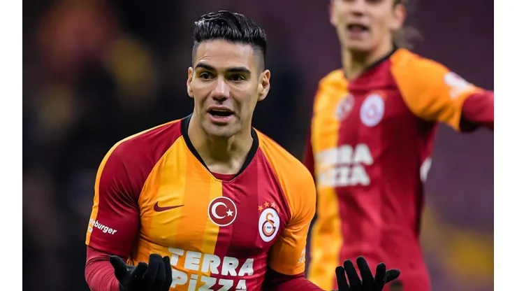 Radamel Falcao, delantero del Galatasaray y la Selección Colombia.