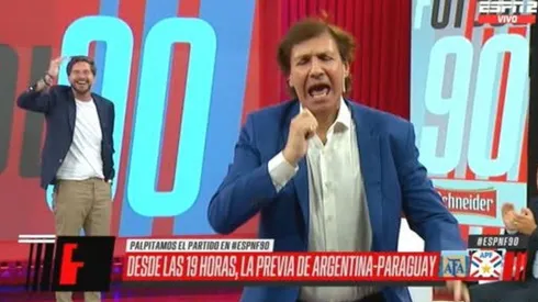El mejor video del día: Bambino Pons tiró todos sus relatos en vivo en ESPNF90