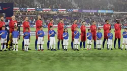 Formación titular de Estados Unidos vs. Gales