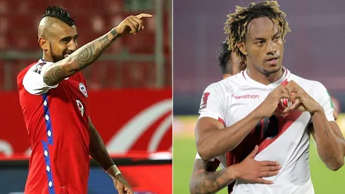 Chile vs. Perú juegan por la fecha 3 de las Eliminatorias a Qatar 2022 este viernes (Getty Images).