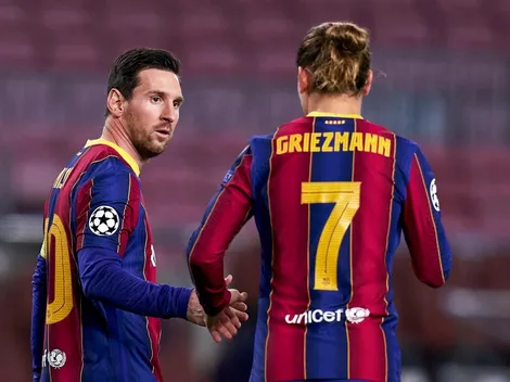 El tío de Griezmann le pegó a Messi por el bajo rendimiento de Antoine