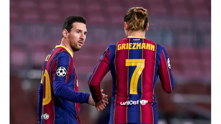 El tío de Griezmann le pegó a Messi por el bajo rendimiento de Antoine