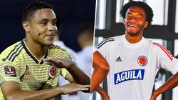 Luis Fernando Muriel y Juan Guillermo Cuadrado.