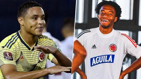 Luis Fernando Muriel y Juan Guillermo Cuadrado.