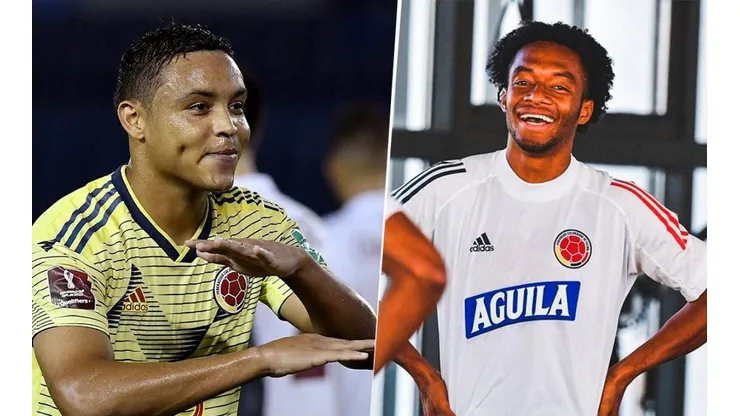 Luis Fernando Muriel y Juan Guillermo Cuadrado.