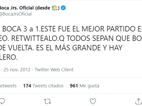 Están explotando en Twitter: los tuits del 2012 de Boca que se hicieron virales