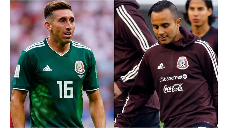 Héctor Herrera y Luis Montes