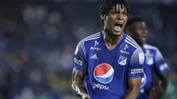Juan Carlos Pereira, jugador de Millonarios, en la carpeta de Junior de Barranquilla