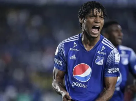 Juan Carlos Pereira, jugador de Millonarios, en la carpeta de Junior de Barranquilla