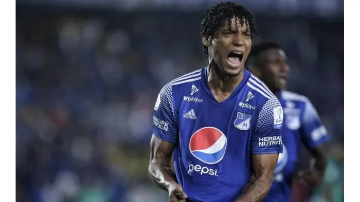 Juan Carlos Pereira, jugador de Millonarios, en la carpeta de Junior de Barranquilla