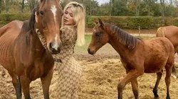 Foto de Wanda Nara, botinera.