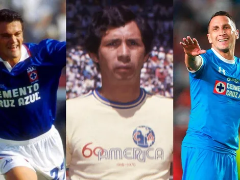 Todos los futbolistas que jugaron en América y Cruz Azul